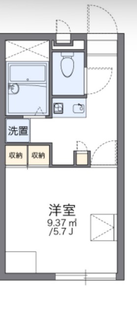 レオパレス壬生の間取り