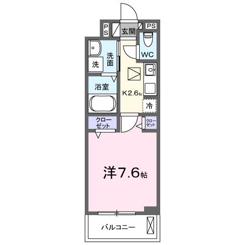 【仮称；東船橋４丁目アパートの間取り】