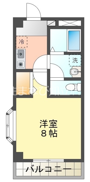 知多郡東浦町大字緒川のアパートの間取り