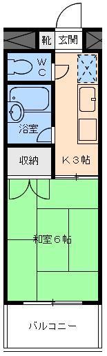 サンシャイン緑町IIの間取り