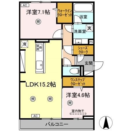 D-ソール・グランの間取り