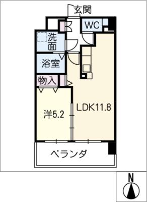 ライフコート丸之内の間取り