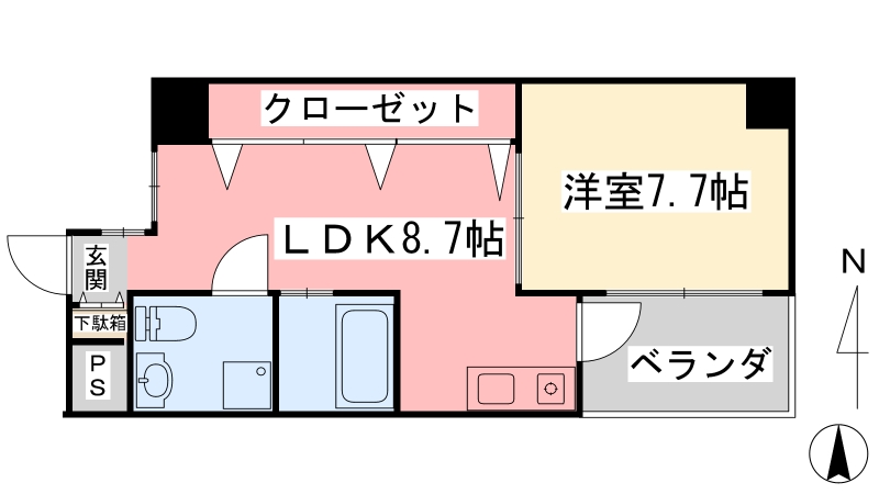 アプトン・パーク２１の間取り