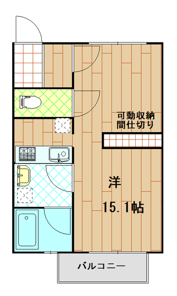 メープルコートの間取り