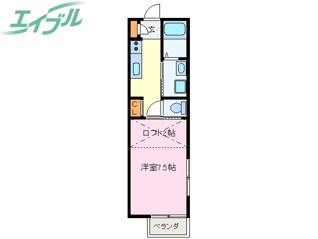 パルテネールの間取り