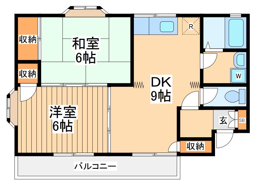 ロイヤルコーポの間取り