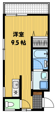 ペッシェハウスの間取り