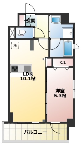 フェアリア 船橋本町の間取り