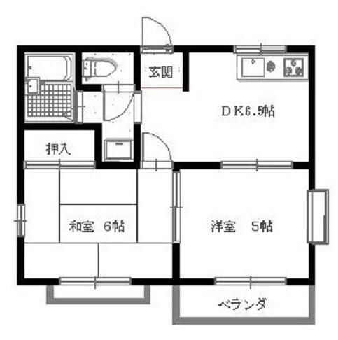 シャトレ小平の間取り