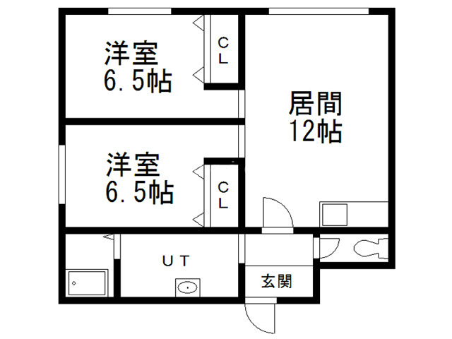 アメニティＭ・Ｓの間取り