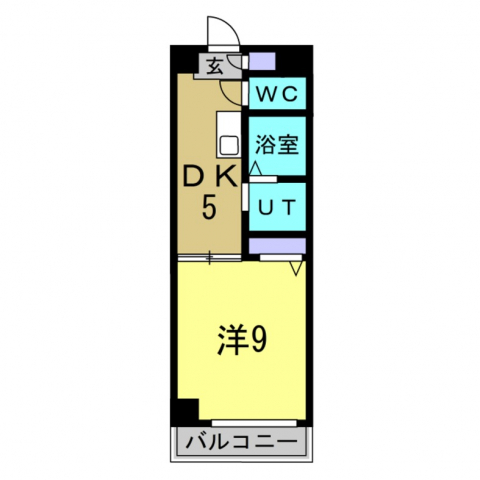 トレル朝倉の間取り