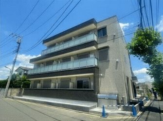 立川市柏町のアパートの建物外観