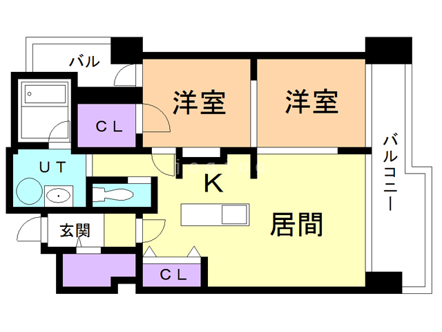 緑町ヒルズの間取り