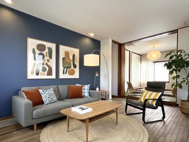 その他　リビングに家具を設置した場合のイメージです