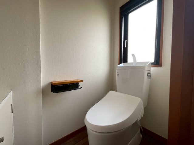 トイレ　ゆったりとした空間のトイレです