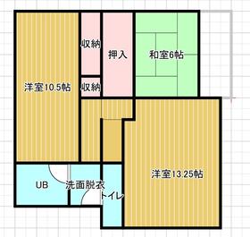間取り図　2階の間取りです