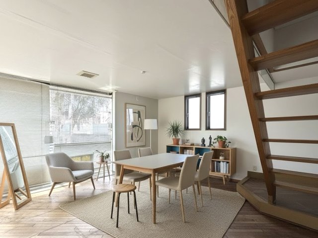 居室・リビング　家具を設置した場合のイメージです