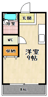 アクティ大津の間取り