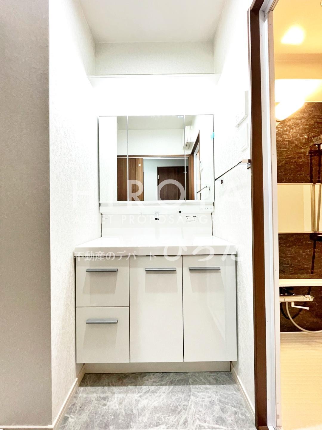 洗面設備　同仕様写真になります