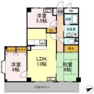 レジデンス若松の間取り