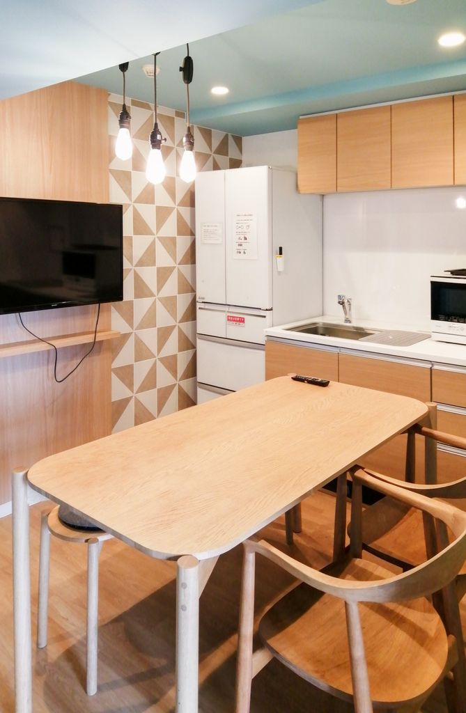 キッチン　6Fリビングシェアキッチン、Free Wi-fiが利用可能！