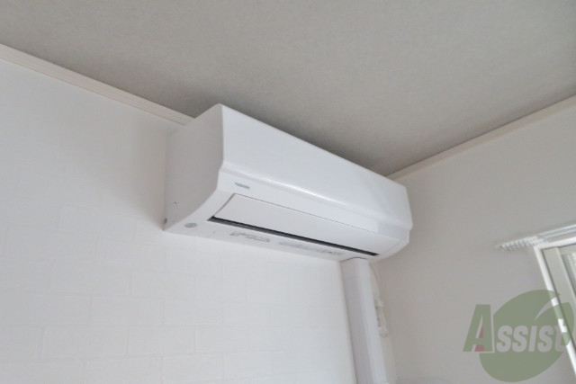 その他設備　エアコンが付いているので夏も冬も快適ですね～
