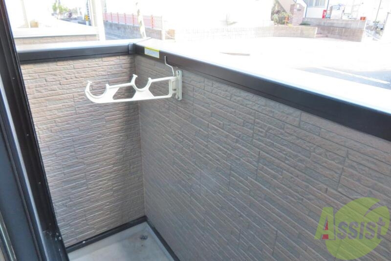 バルコニー　新築のベランダなのでキレイです。