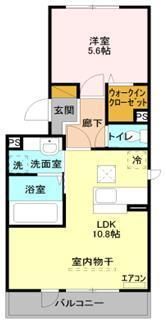 ナインベルクの間取り写真