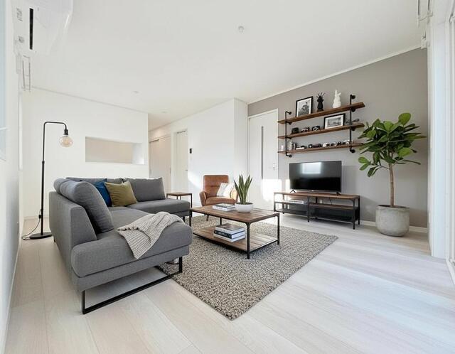 居室・リビング　家具・家電はＣＧによるイメージです。