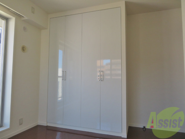 収納　クローゼットです。荷物が多い方でも安心です。