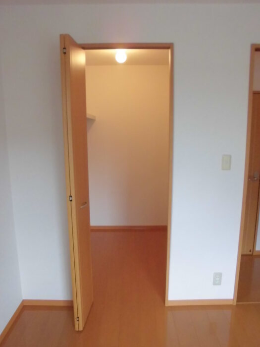 収納　ウォークインクローゼット