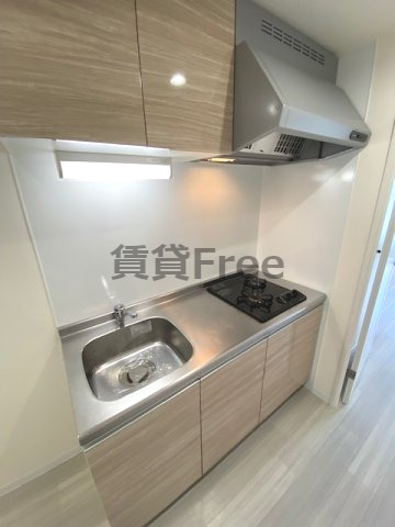 キッチン　完成予想図です、同一タイプの画像です