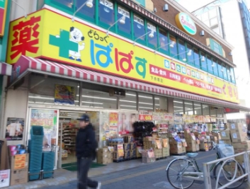 ドラックストア　どらっぐぱぱす 下赤塚店（ドラッグストア）まで155m
