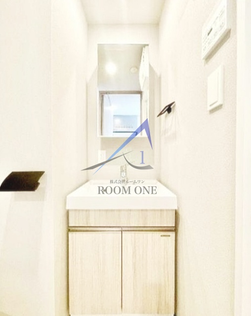 洗面設備　洗面台です。