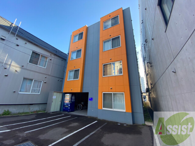 建物外観　札幌市中央区南８条西「ラテルネ公園通り」