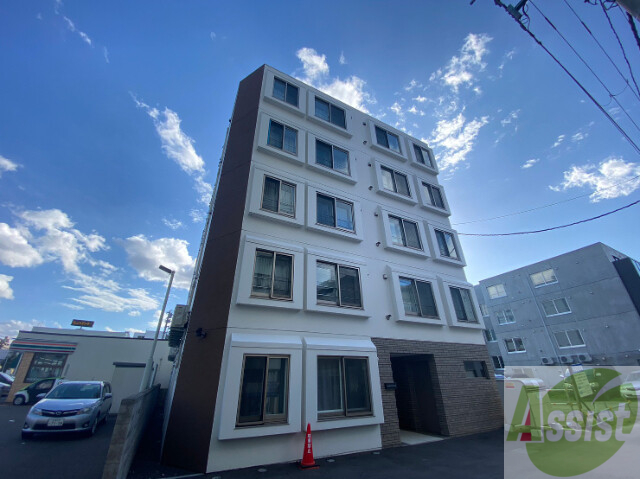 建物外観　札幌市中央区南７条西「プロヴィデンス南７条」