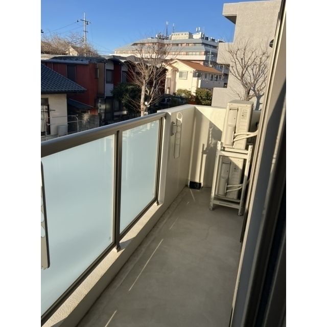 バルコニー　落ち着いた時間を過ごせるバルコニーです