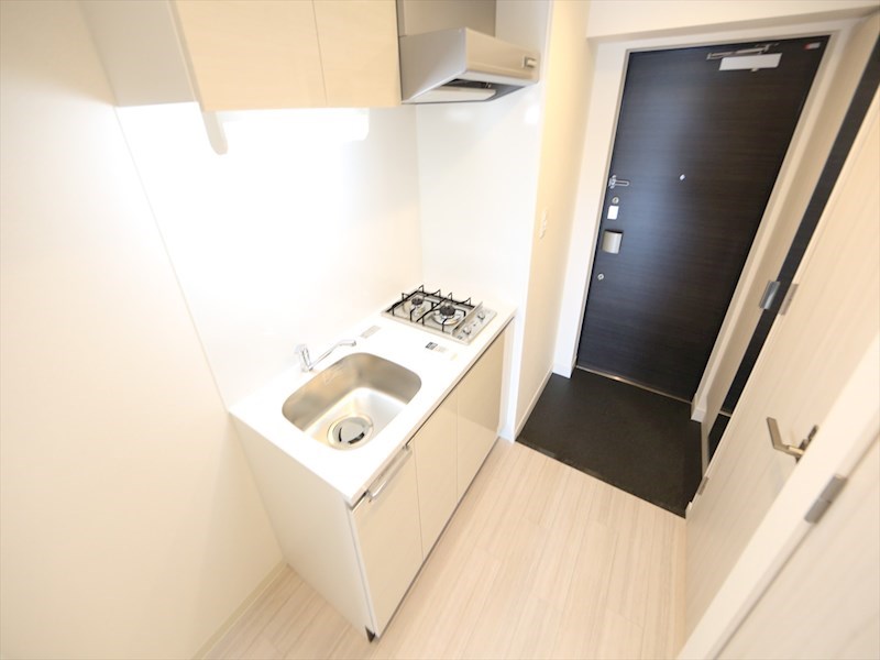 キッチン　システムキッチン（ガス2口コンロ付）