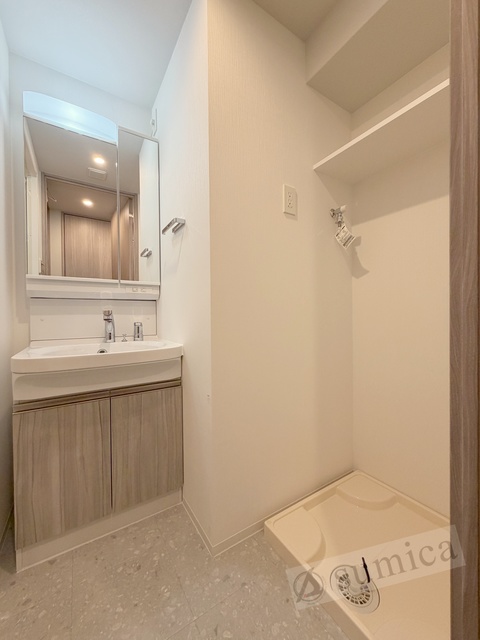 洗面設備　洗面脱衣所付き！独立洗面台が便利です♪♪