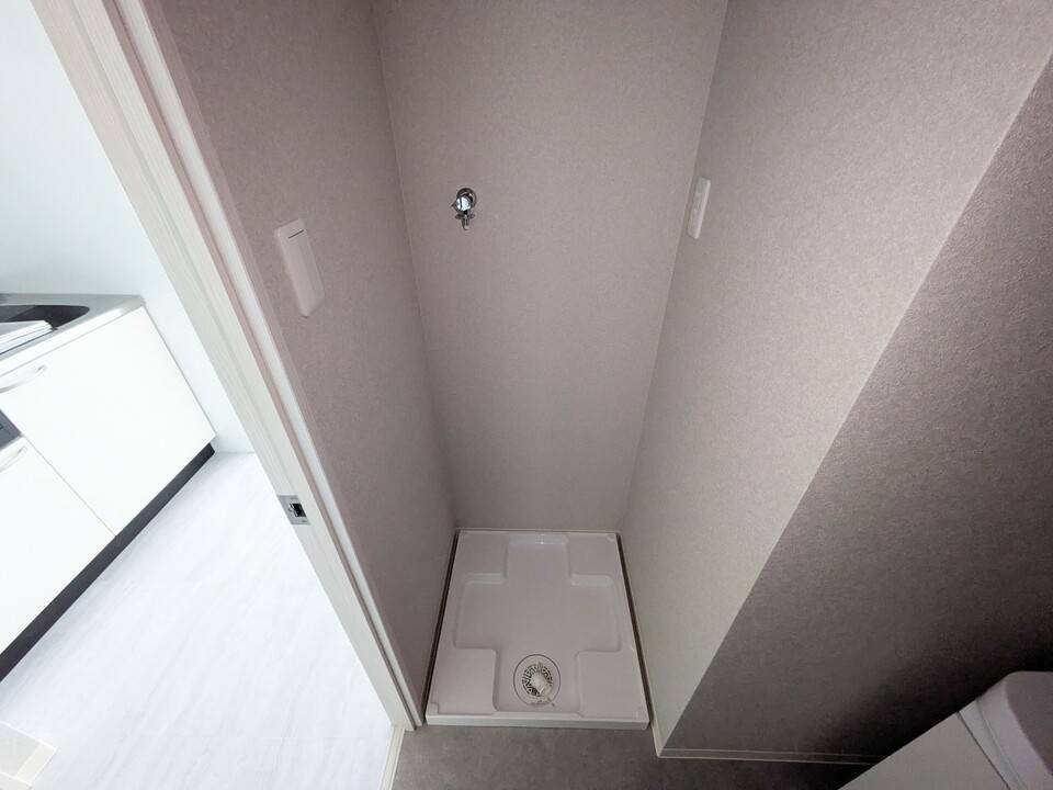 洗面設備　洗濯機置場