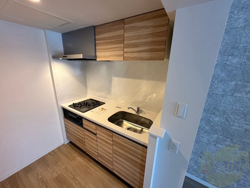 キッチン　システムキッチンなので、すぐお料理に使えます！