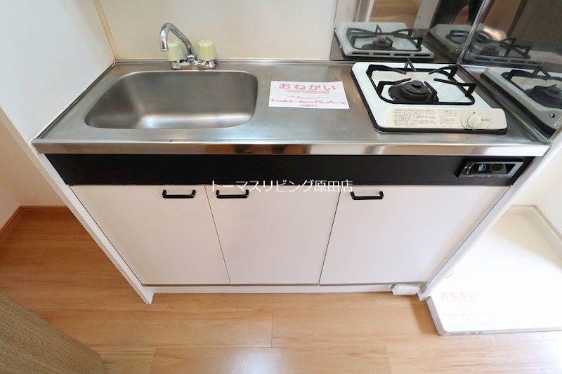 キッチン　105号室写真