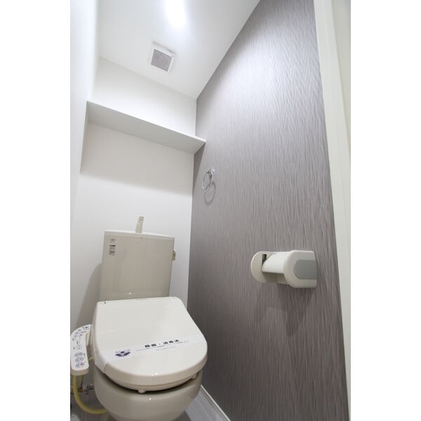 トイレ　同室シリーズの物件写真となります。