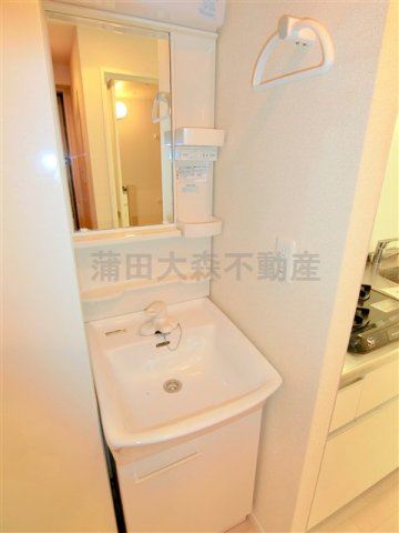 洗面設備　独立洗面台！