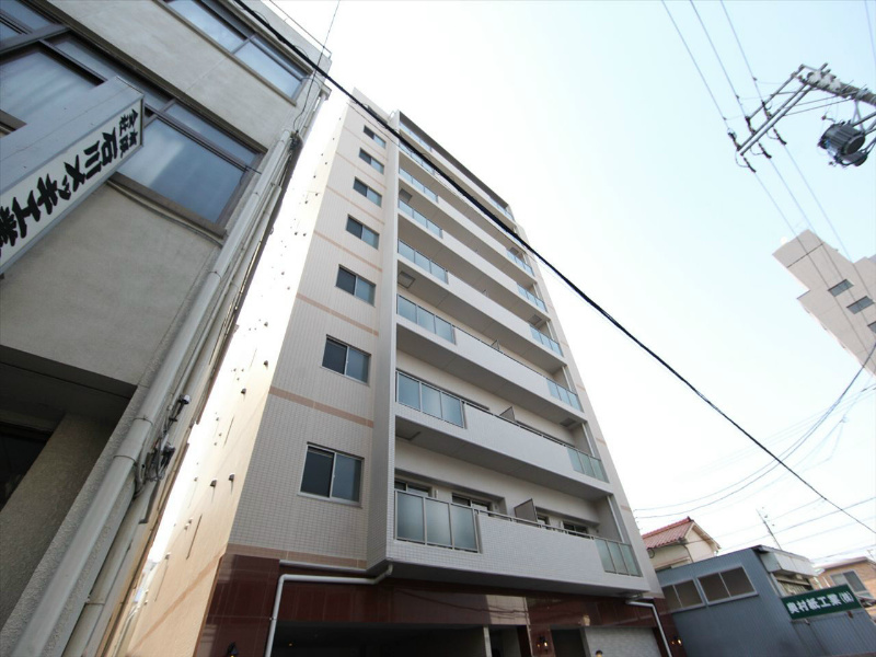 建物外観　外観　オートロック付　TVモニター付インターホン完備