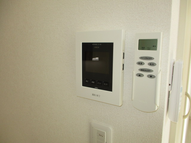 セキュリティ　モニターホン付き