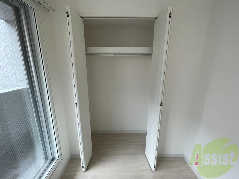 収納　収納もバッチリあるのでお部屋が片付きますよ！