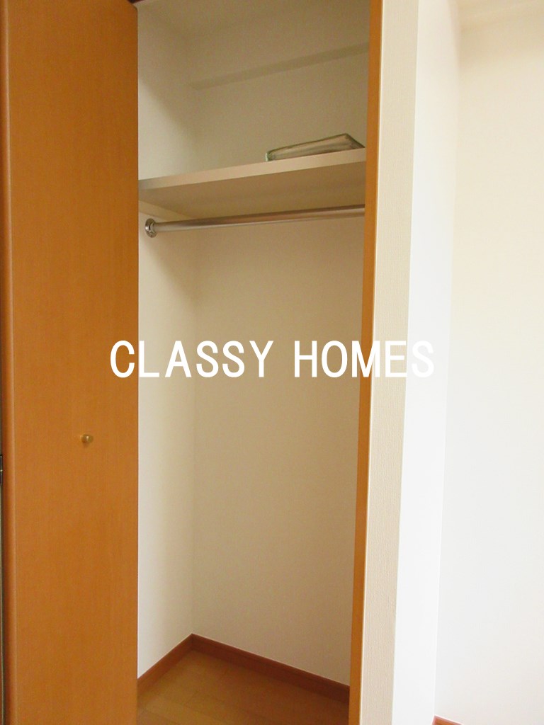 収納　2003年竣工グランド・ガーラ高輪：クローゼット