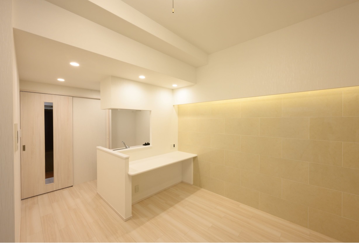 居室・リビング　偶数階・奇数階によりカラーパターン異なります