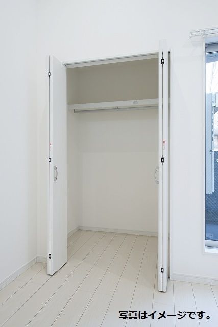 収納　十分な収納スペースがあります